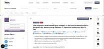 Characteristics and Comparative Analysis of the Special-Structure (Non-Single-Circle) Mitochondrial Genome of Capsicum pubescens Ruiz & Pav