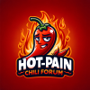 DALL·E 2024-01-29 06.49.02 - A logo for a chili-themed forum called 'Hot-Pain Chili Forum'. Th...png