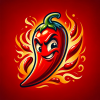 DALL·E 2024-01-29 11.11.02 - A playful and mischievous cartoon-style chili pepper character se...png