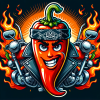 DALL·E 2024-01-29 11.08.20 - A biker-themed design featuring a cartoon-style chili pepper with...png