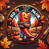 DALL·E 2024-01-29 21.57.14 - A fall-themed logo design for the 'Hot-Pain Chili Forum', without...png