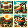 DALL·E 2024-01-29 21.46.29 - Vector graphic designs for a chili forum's 'Verarbeitung' theme, ...png