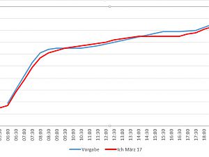 Temp Verlauf