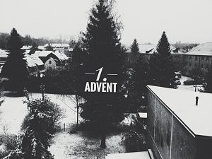 1. Advent, 1. Schnee