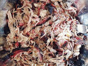 Pulled Pork — fertig