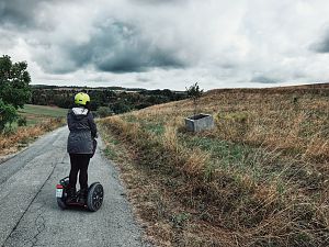 mit Segway in Elbingerode