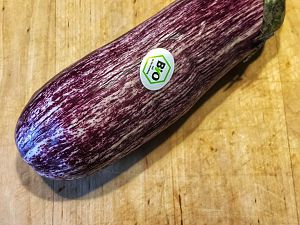 Aubergine für Saatgut