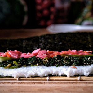 Gimbap-Rolle