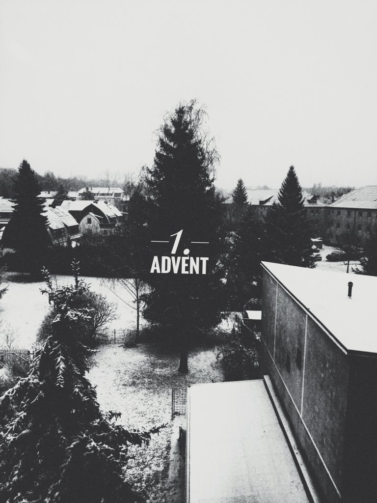 1. Advent, 1. Schnee