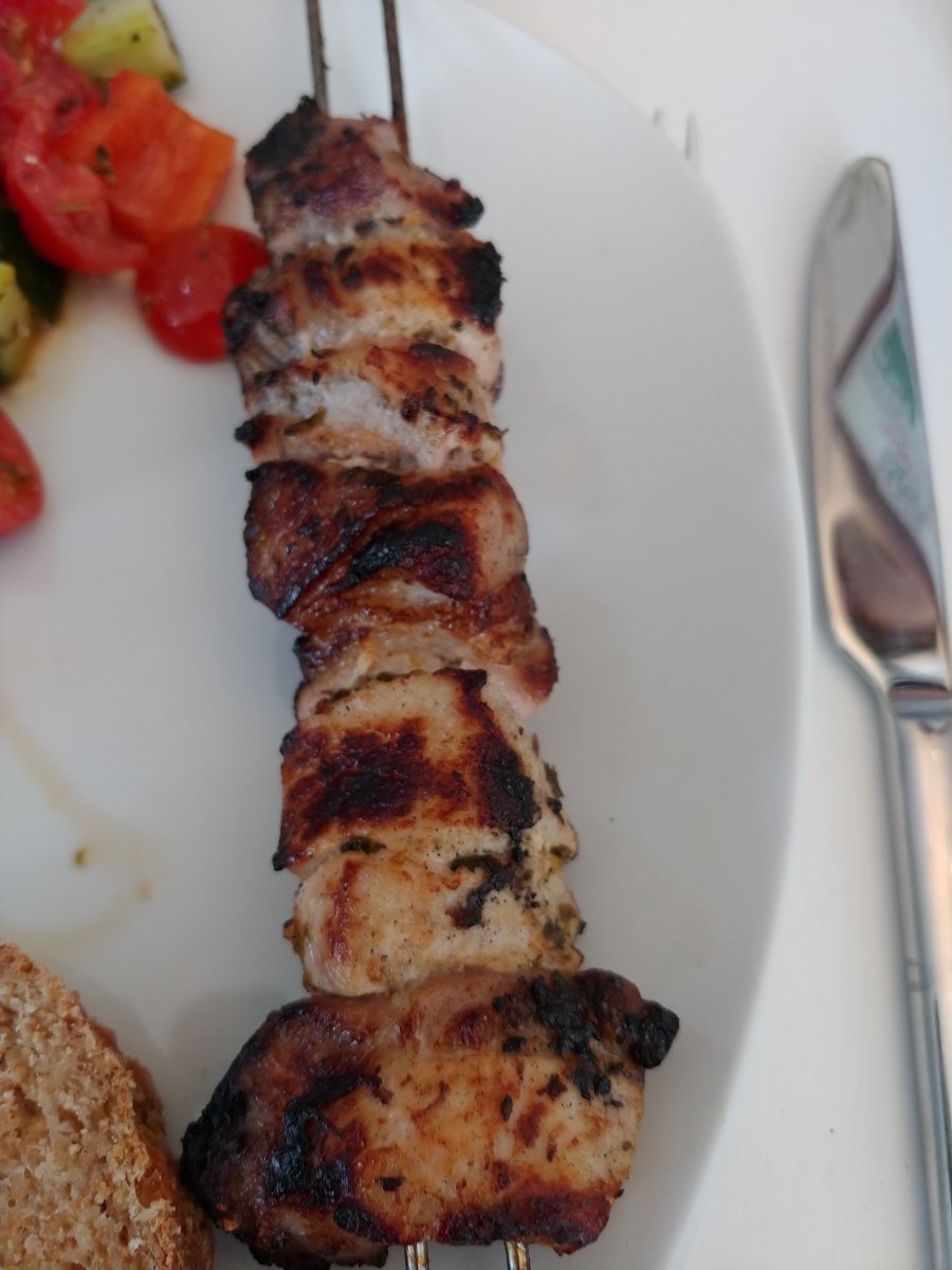 20.4. knusprige Souvlaki