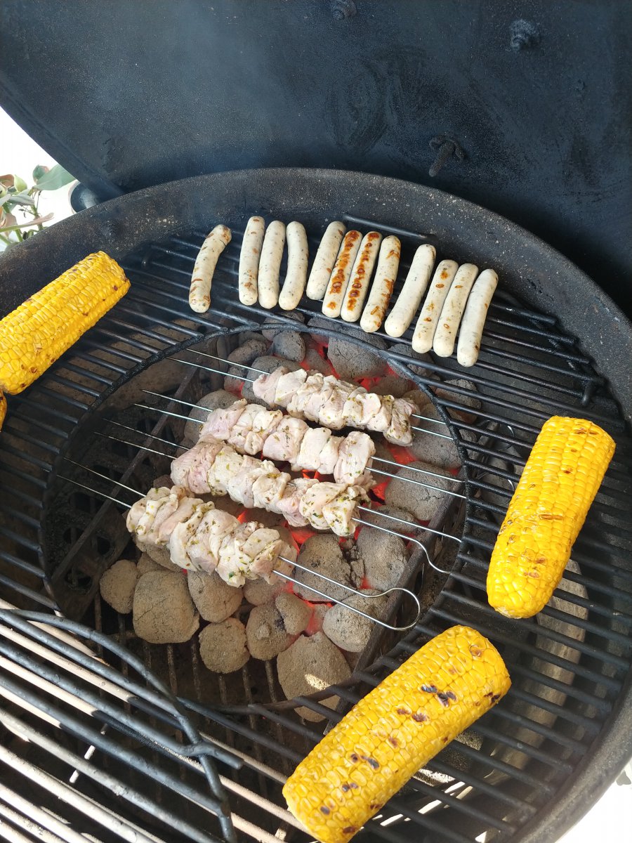 20.4. Souvlaki auf Kohlekörben