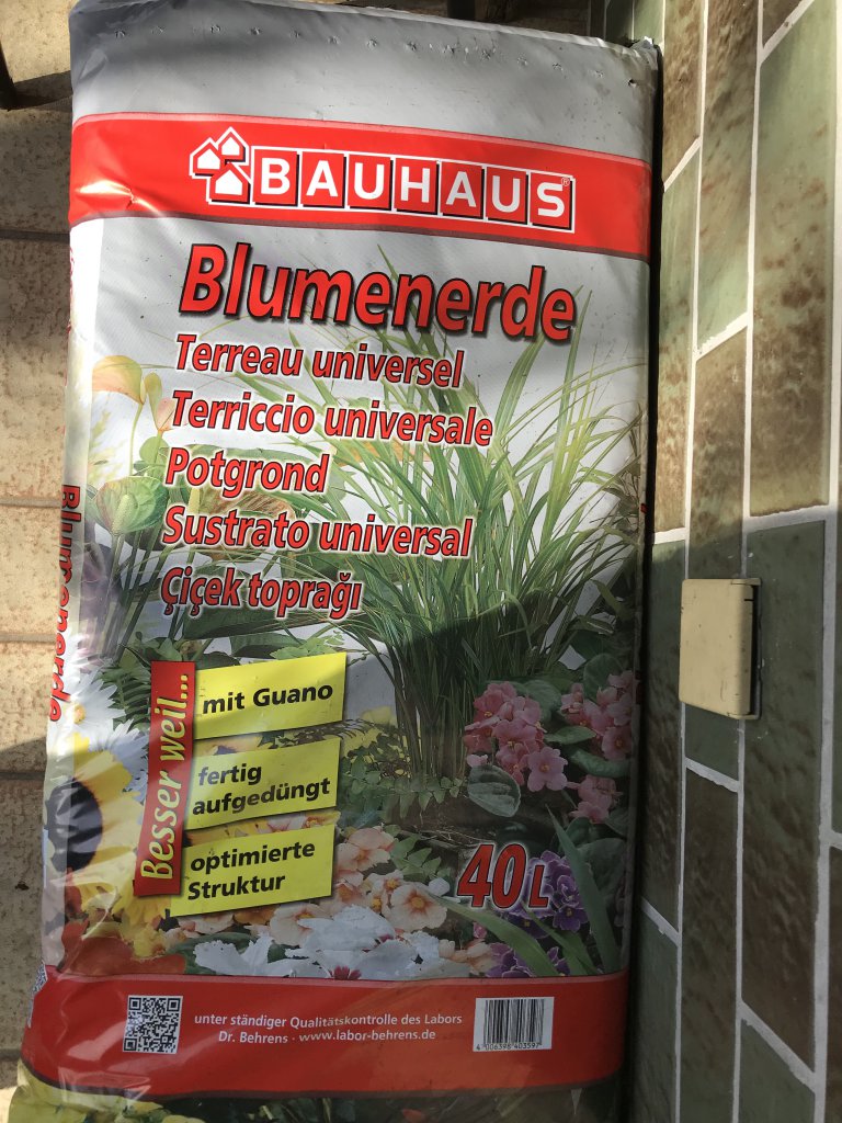 Bauhaus Blumenerde