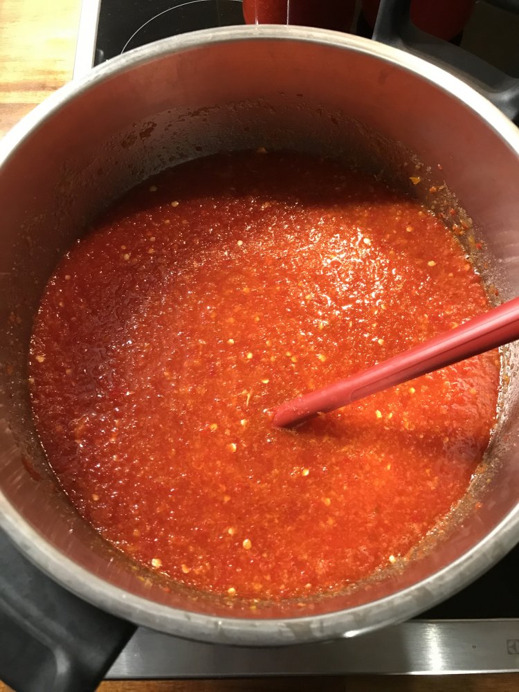 Chili-Paprika-Marmelade kochen