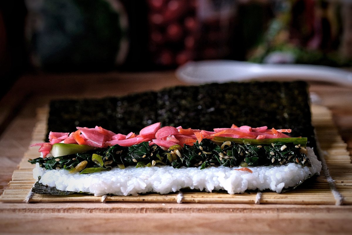 Gimbap-Rolle