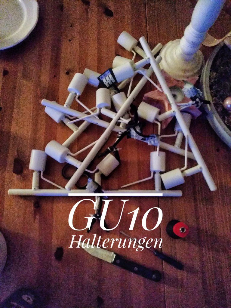 GU10 Halterungen