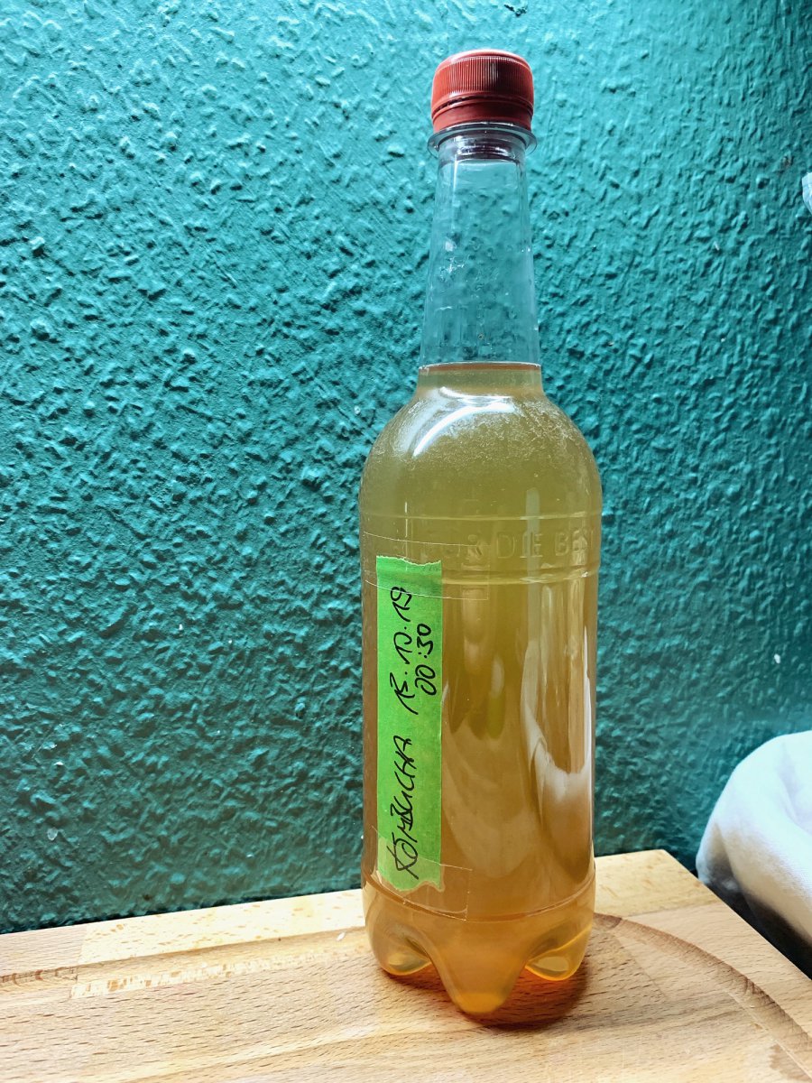 Kombucha Abgespundet