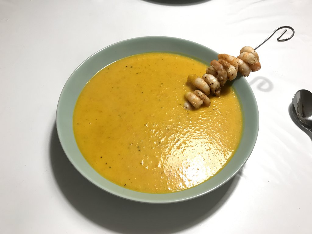 Kürbissuppe