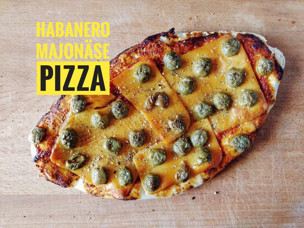 Majonäse - In Pizzasoße vermengt