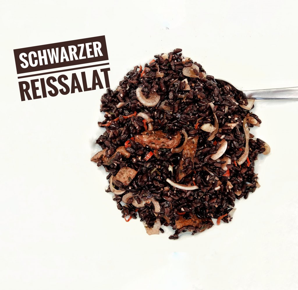 Schwarzer Reissalat