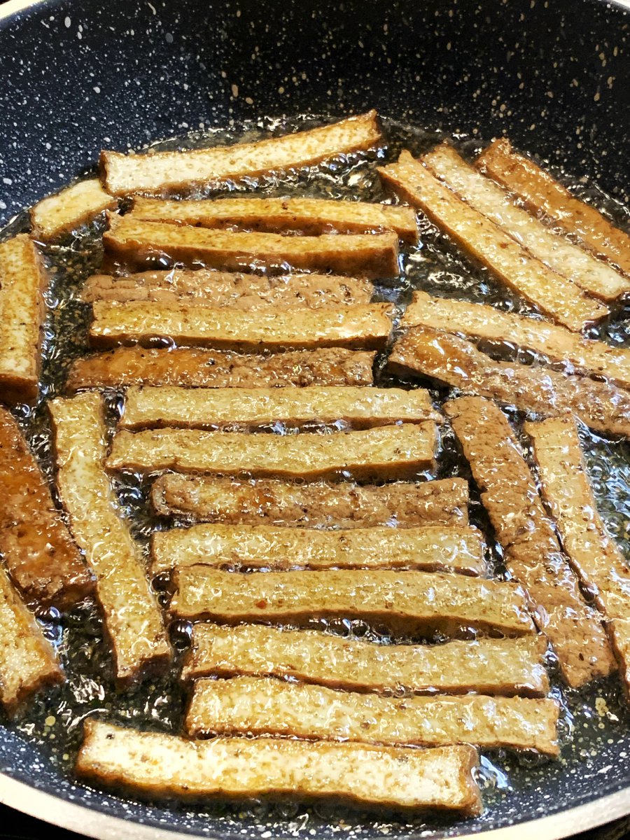 Sommerrollen Tofu-Streifen