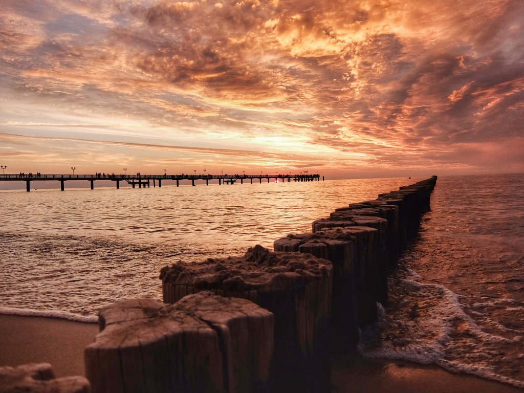 Sonnenuntergang Graal-Müritz