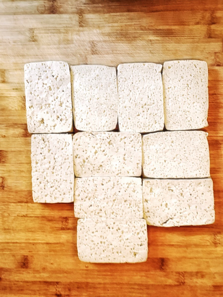 Tofu, ausgedrückt